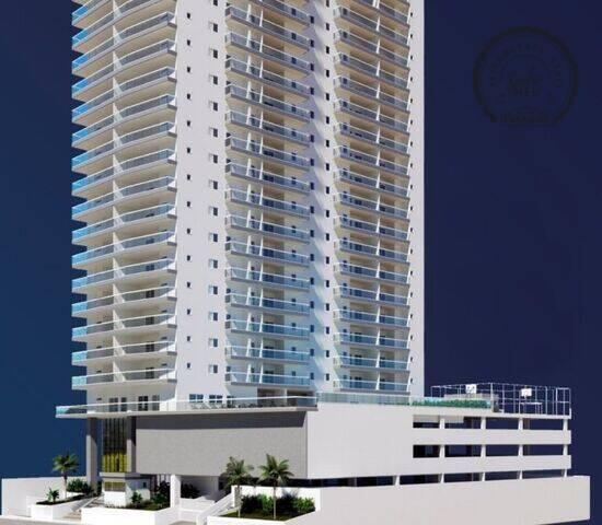 Apartamento de 78 m² Aviação - Praia Grande, à venda por R$ 594.624