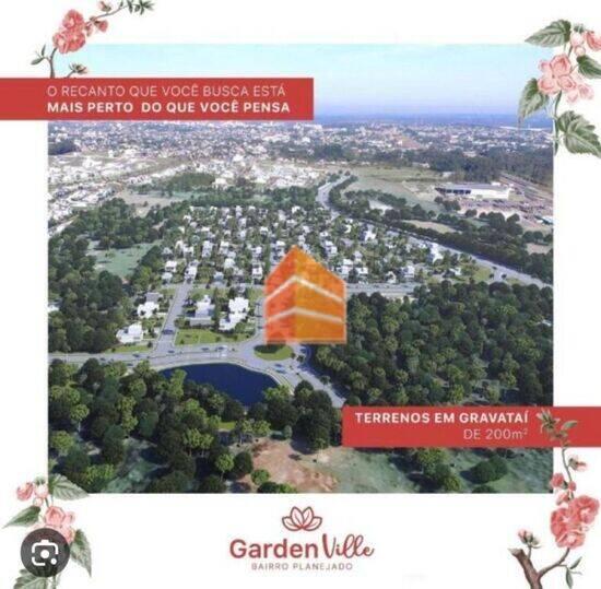 Terreno de 200 m² Garden Ville - Gravataí, à venda por R$ 179.900