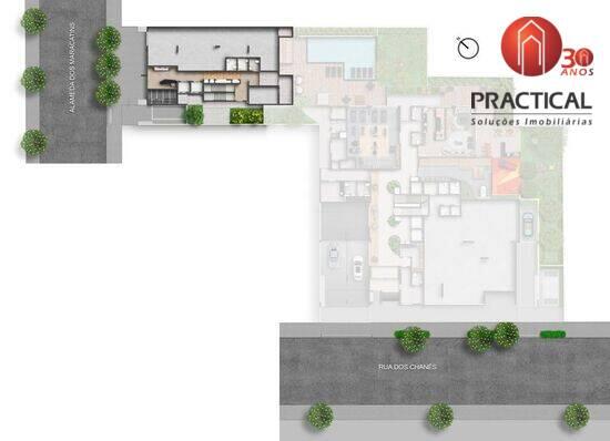 Apartamento garden de 56 m² na dos Maracatins - Moema - São Paulo - SP, à venda por R$ 448.745,31