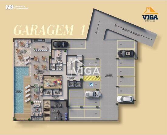 Principado, apartamentos com 2 a 3 quartos, 72 a 96 m², Itumbiara - GO