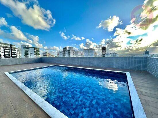 Apartamento de 55 m² Vila Guilhermina - Praia Grande, à venda por R$ 310.000