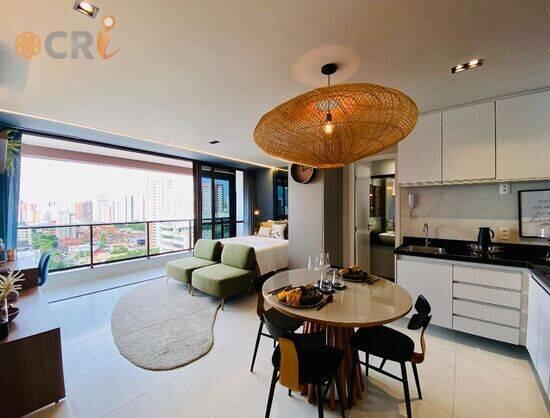 Apartamento de 37 m² na José Vilar - Aldeota - Fortaleza - CE, à venda por R$ 518.000