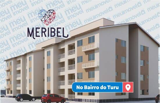 Meribel, apartamentos com 2 a 3 quartos, 54 a 72 m², São Luís - MA