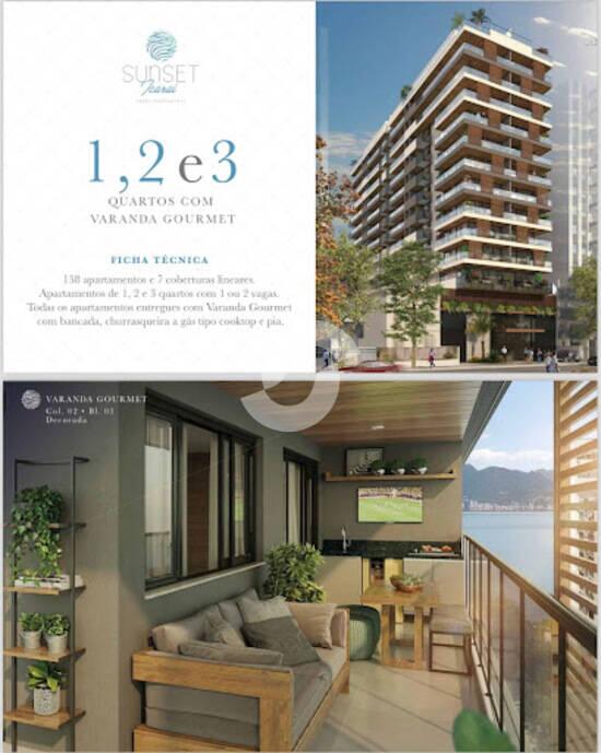 Compartilhamento de imagem - Apartamento de 72 m² na Rua Joaquim Távora, 80 - Icaraí - Niterói - RJ, à venda por R$ 890.000