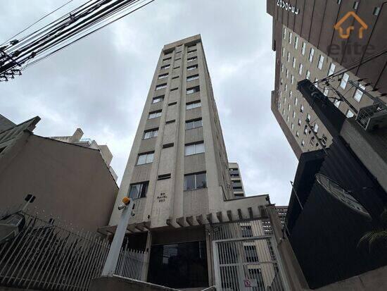 Apartamento de 28 m² na Doutor Pedrosa - Centro - Curitiba - PR, à venda por R$ 235.000