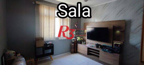 Apartamento de 62 m² Aparecida - Santos, à venda por R$ 330.000