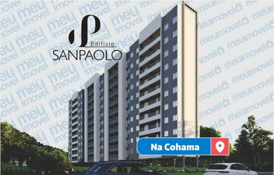 Edifício Sanpaolo, apartamentos com 2 a 3 quartos, 54 a 60 m², São Luís - MA
