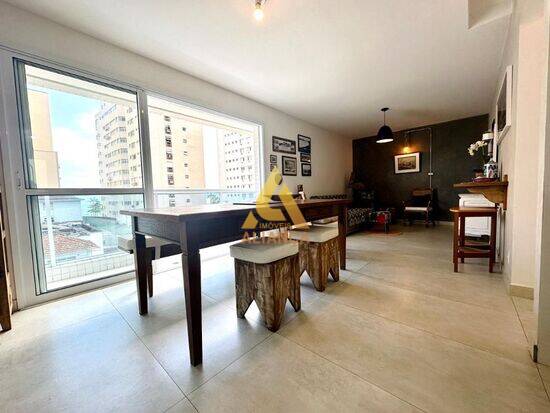 Apartamento de 110 m² Ponta da Praia - Santos, à venda por R$ 1.150.000
