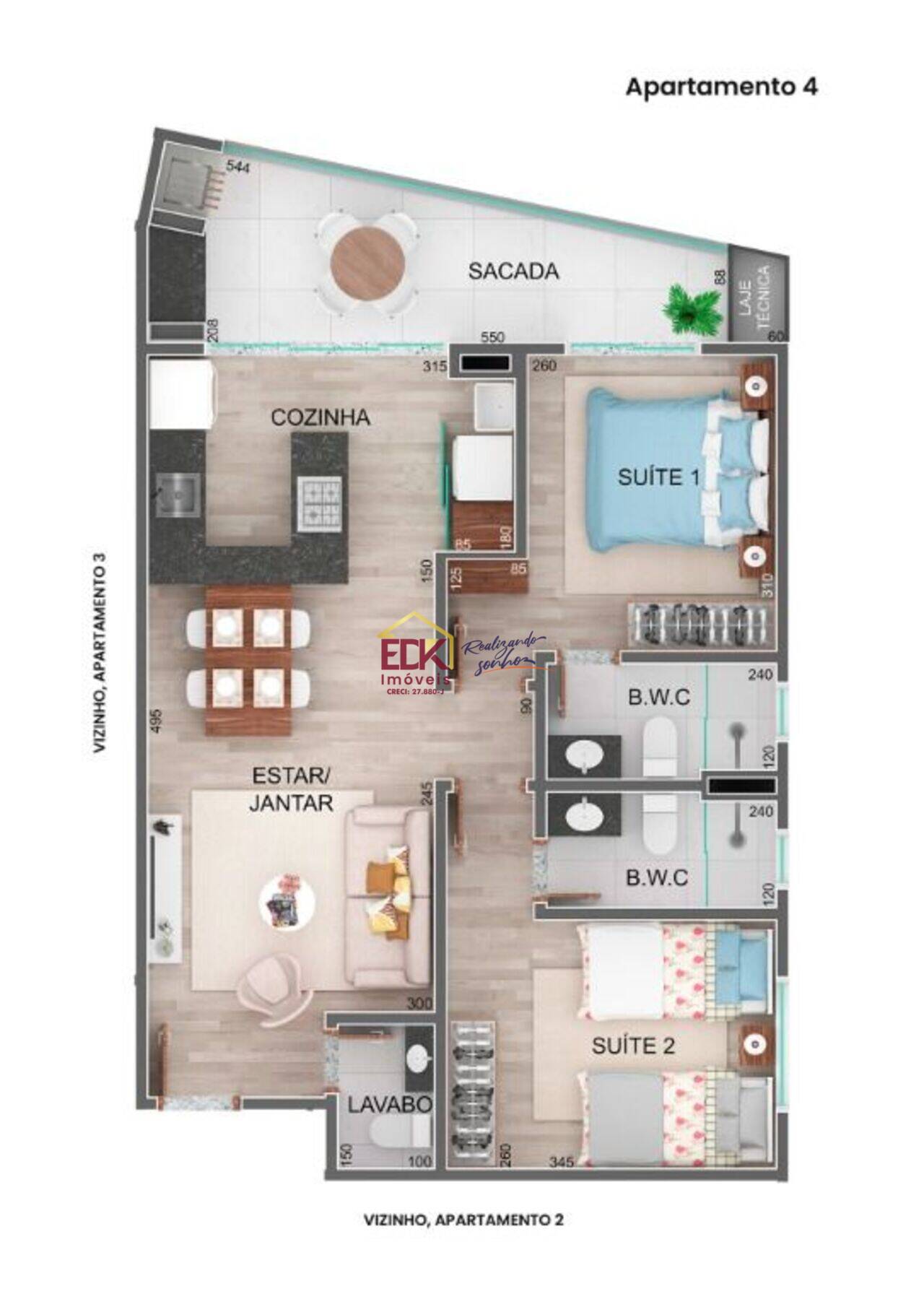 Apartamento Itaguá, Ubatuba - SP