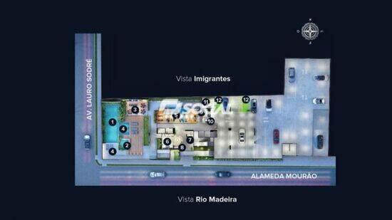 Alameda 75, com 2 quartos, 29 a 65 m², Porto Velho - RO