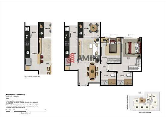 Bettina, apartamentos com 1 a 2 quartos, 47 a 149 m², Niterói - RJ