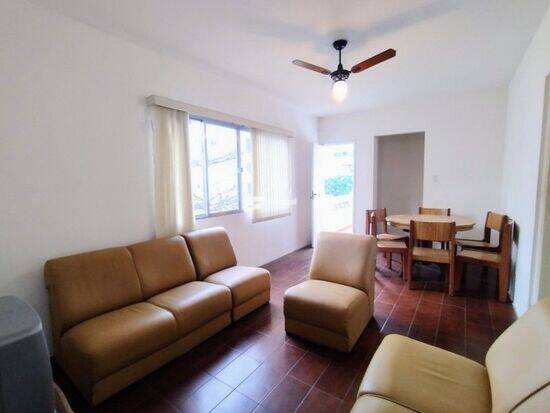 Apartamento de 78 m² Enseada - Guarujá, aluguel por R$ 2.700/mês