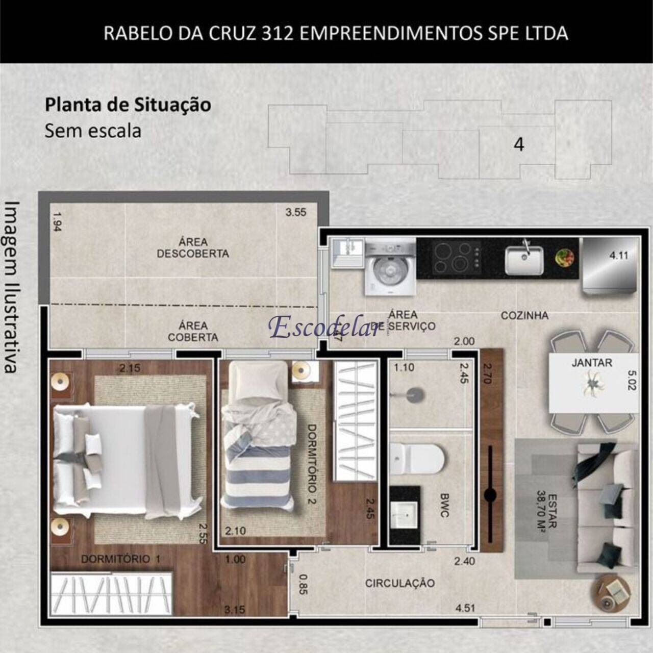 Apartamento Tucuruvi, São Paulo - SP