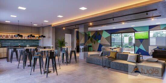 Amati Condomínio Clube, apartamentos com 2 a 3 quartos, 80 a 84 m², Paulínia - SP