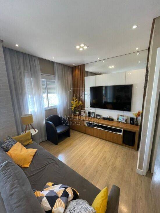 Apartamento de 67 m² Vila Homero Thon - Santo André, à venda por R$ 650.000