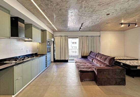Apartamento de 43 m² Setor Oeste - Goiânia, aluguel por R$ 2.700/mês