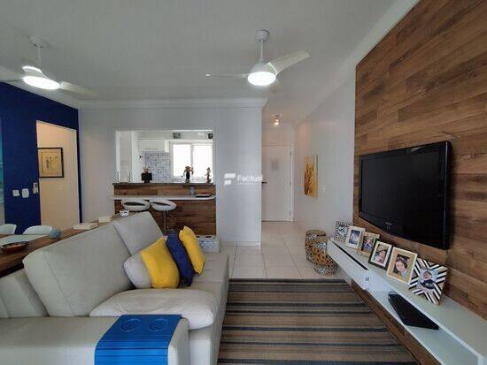 Apartamento de 84 m² Riviera de São Lourenço - Bertioga, aluguel por R$ 1.500/dia