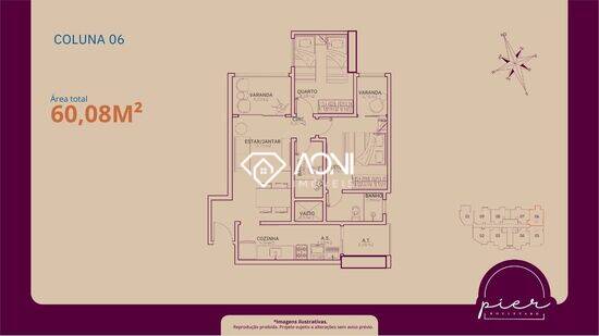 LANÇAMENTO - PÍER BOULEVARD - 02 QUARTOS COM SUÍTE & LOJAS COM ATÉ 130M²., Vila Velha - ES