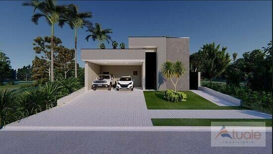 Casa de 229 m² Santorini Residencial Club - Paulínia, à venda por R$ 1.990.000