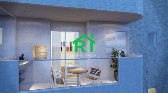 Apartamento de 76 m² Jardim Astúrias - Guarujá, à venda por R$ 620.000