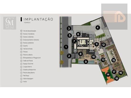 Casa Milano, apartamentos com 3 quartos, 125 m², Curitiba - PR