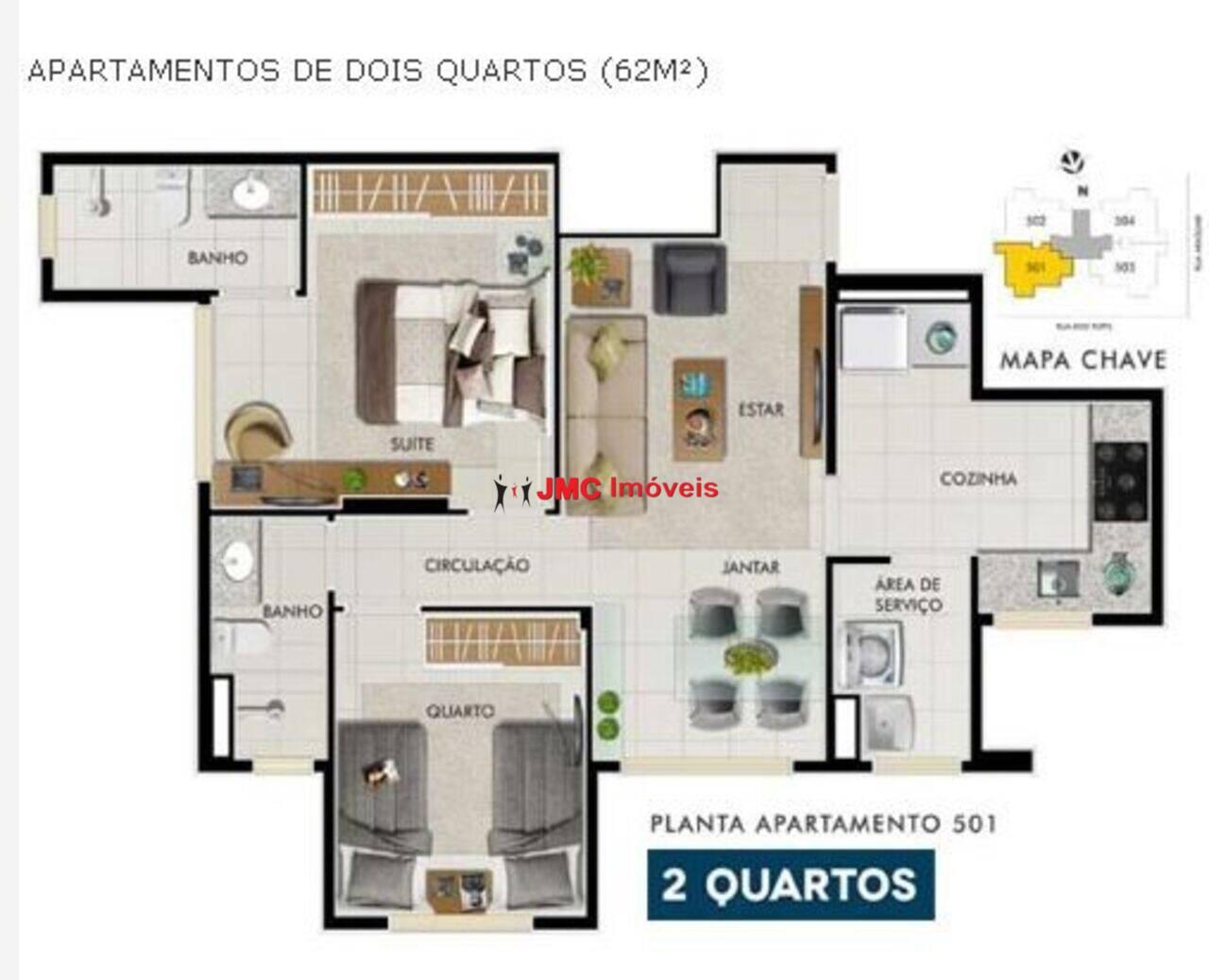 Apartamento Barro Preto, Belo Horizonte - MG