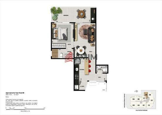 Bettina, apartamentos com 1 a 2 quartos, 47 a 149 m², Niterói - RJ
