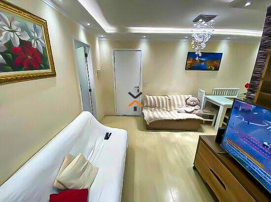 Apartamento de 55 m² Vila Homero Thon - Santo André, à venda por R$ 320.000
