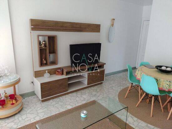 Apartamento de 91 m² na Manoel da Nóbrega - Itararé - São Vicente - SP, à venda por R$ 430.000