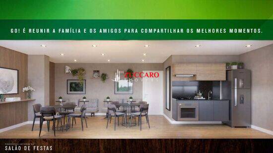 Go! Bosque Maia, apartamentos com 2 quartos, 38 a 38 m², Guarulhos - SP