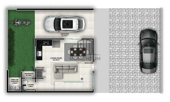 Bom Retiro - Joinville - Sc, casas com 2 a 3 quartos, 138 a 171 m², Joinville - SC