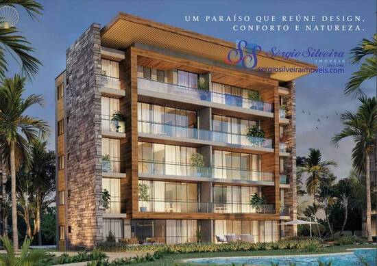 Apartamento de 75 m² Porto das Dunas - Aquiraz, à venda por R$ 631.292