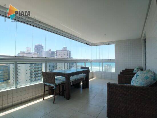 Apartamento de 109 m² Caiçara - Praia Grande, aluguel por R$ 4.500/mês