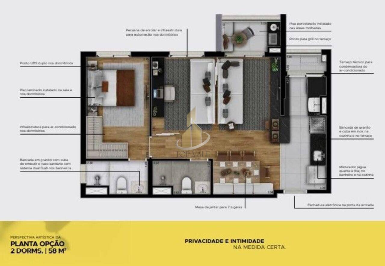 Apartamento Jardim das Colinas, São José dos Campos - SP