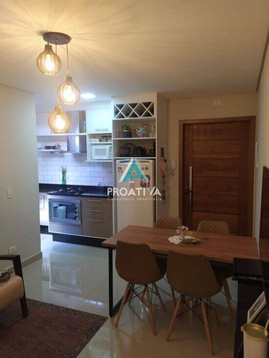 Apartamento de 50 m² Jardim - Santo André, à venda por R$ 405.000,06