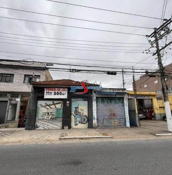 Terreno de 500 m² Água Rasa - São Paulo, à venda por R$ 1.590.000