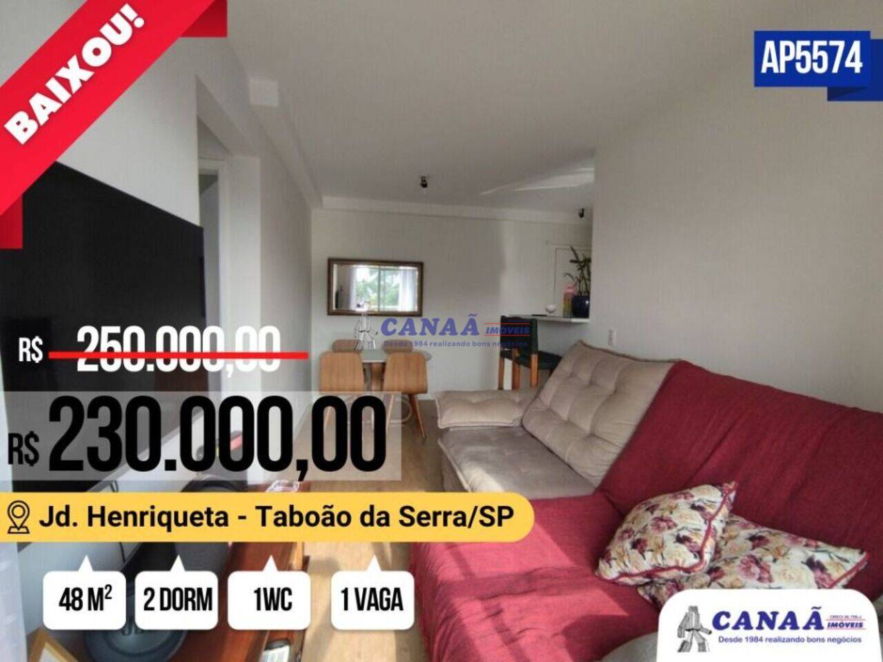 Apartamento Jardim Henriqueta, Taboão da Serra - SP