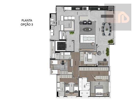 SIGNATURE, apartamentos com 3 quartos, 228 m², Curitiba - PR