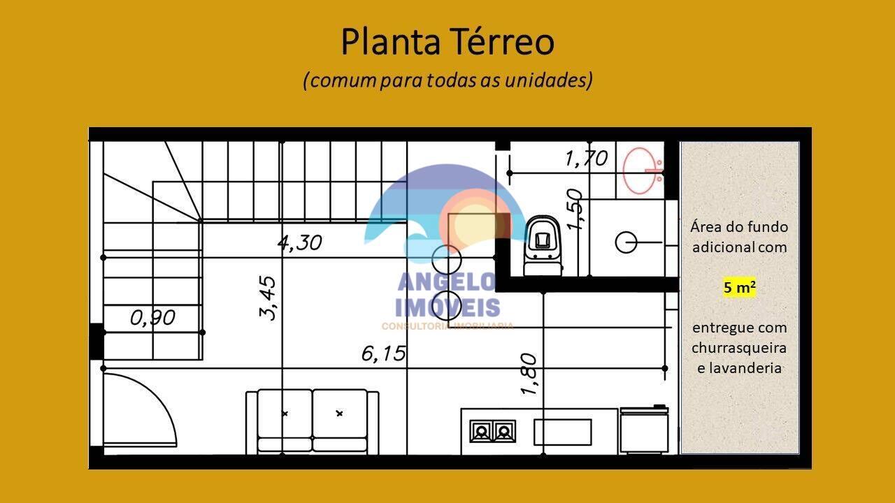 Apartamento Cidade Nova Peruibe, Peruíbe - SP