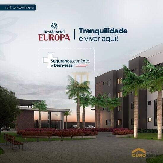 Residencial Europa, apartamentos com 2 quartos, 57 m², Lucas do Rio Verde - MT