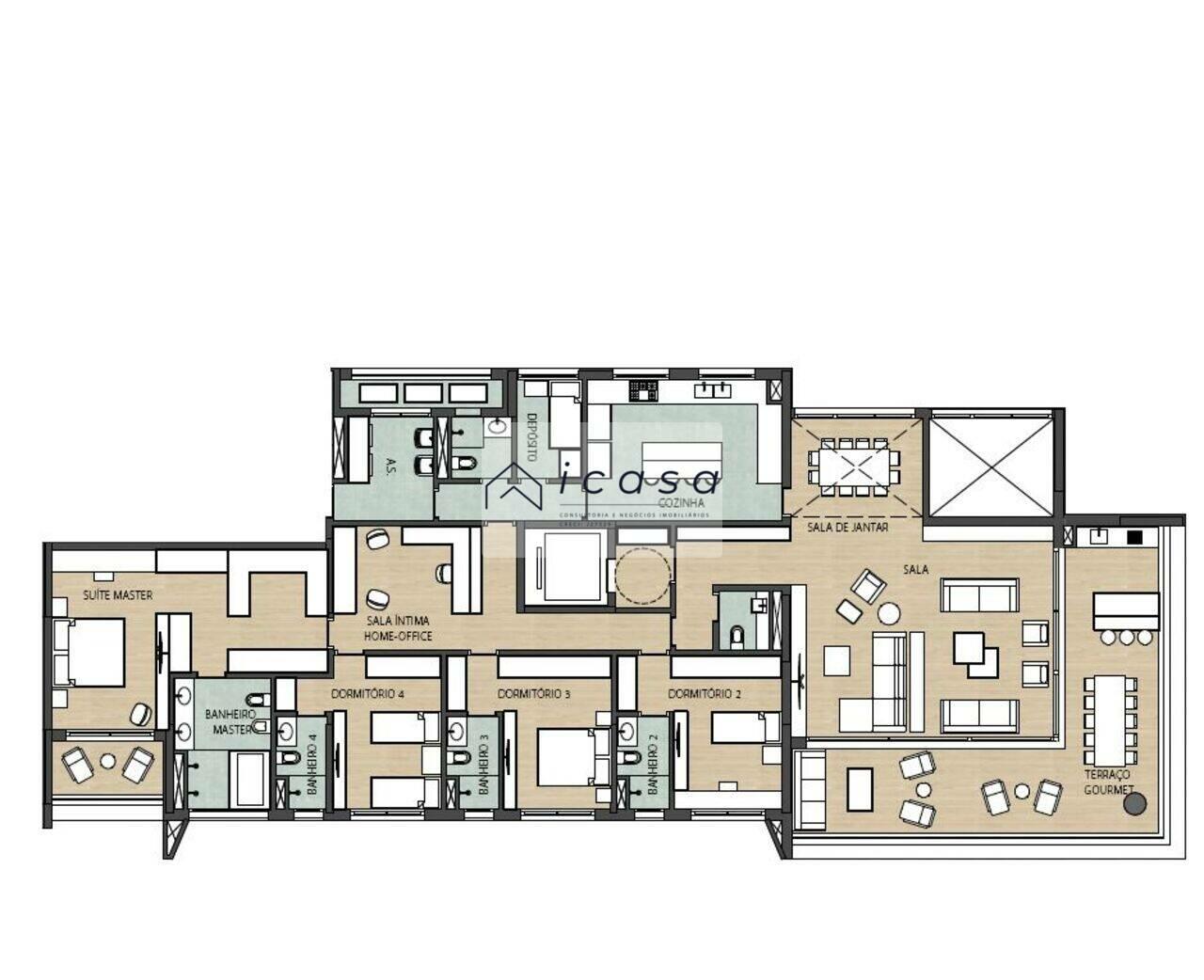 Apartamento Jardim das Colinas, São José dos Campos - SP