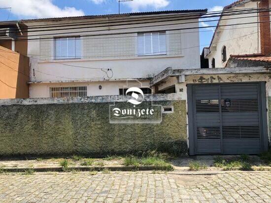 Sobrado de 200 m² Vila Homero Thon - Santo André, à venda por R$ 598.000
