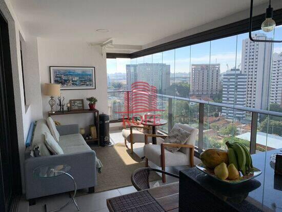 Apartamento de 100 m² Campo Belo - São Paulo, à venda por R$ 1.890.000