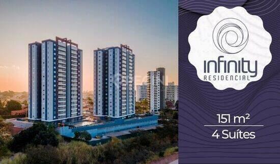 Infinity Rio Claro, apartamentos com 3 a 4 quartos, 151 m², Rio Claro - SP