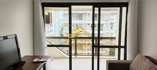 Apartamento de 100 m² Praia das Pitangueiras - Guarujá, à venda por R$ 800.000