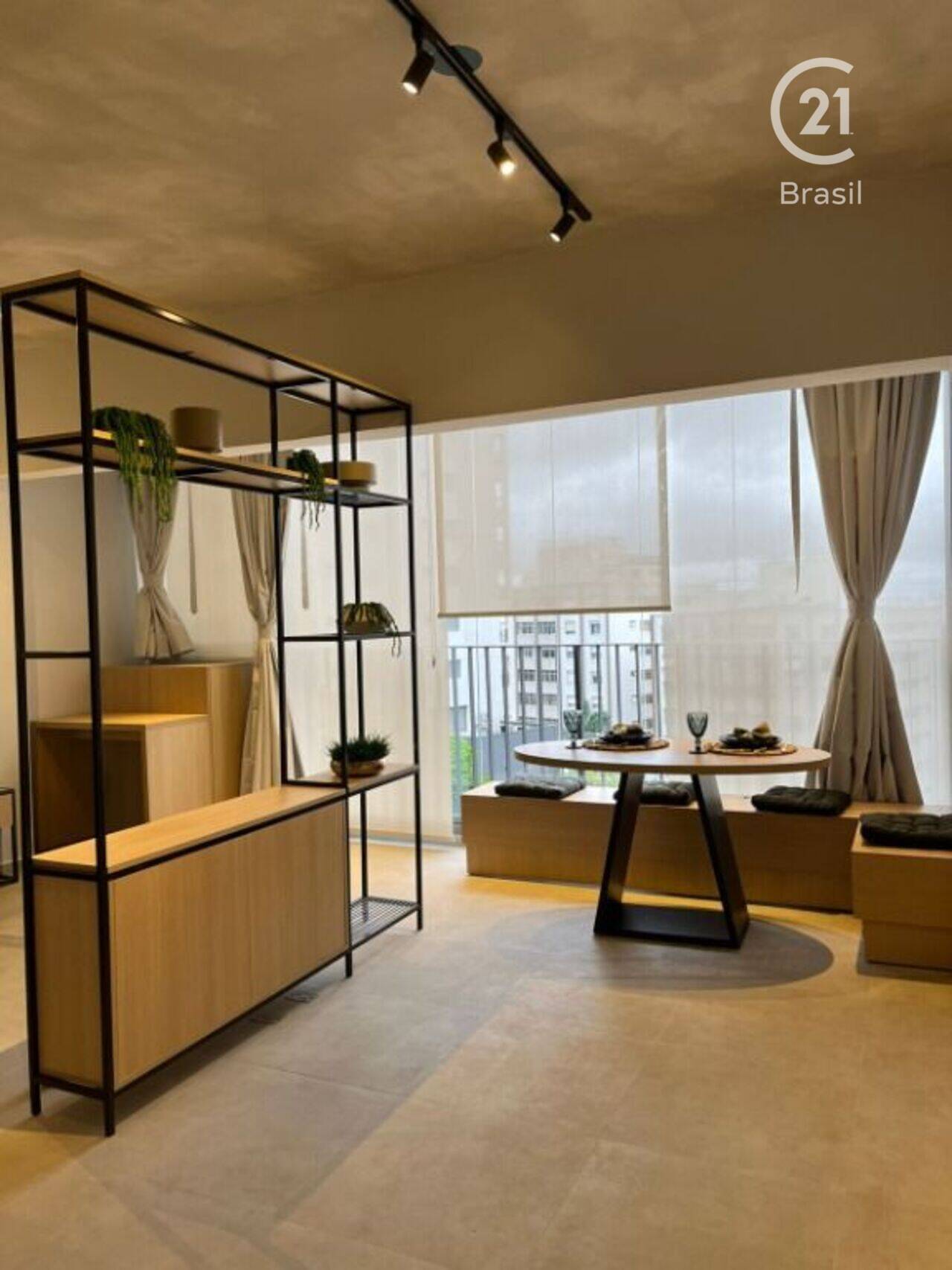 Apartamento com 1 dormitório para alugar, 37 m² por R$ 5.414,00 - Vila Madalena - São Paulo/SP