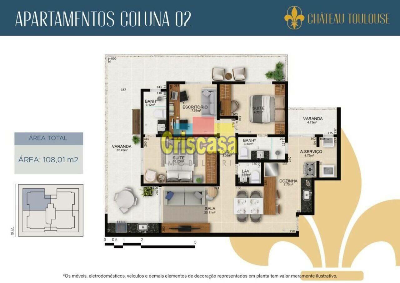 Apartamento Braga, Cabo Frio - RJ