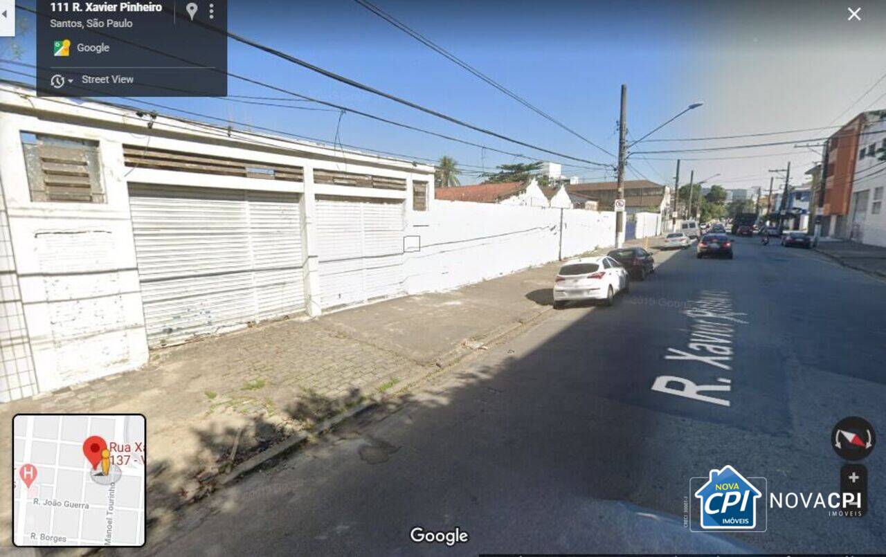 Terreno Vila Matias, Santos - SP