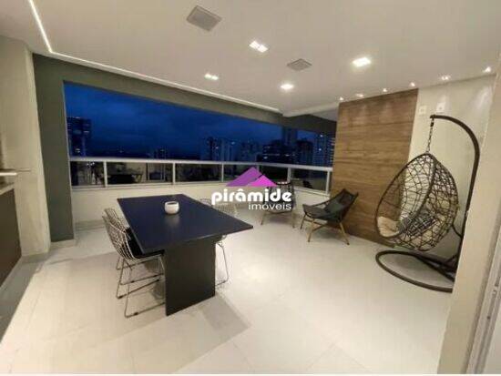 Apartamento de 103 m² Jardim Aquarius - São José dos Campos, aluguel por R$ 12.000/mês
