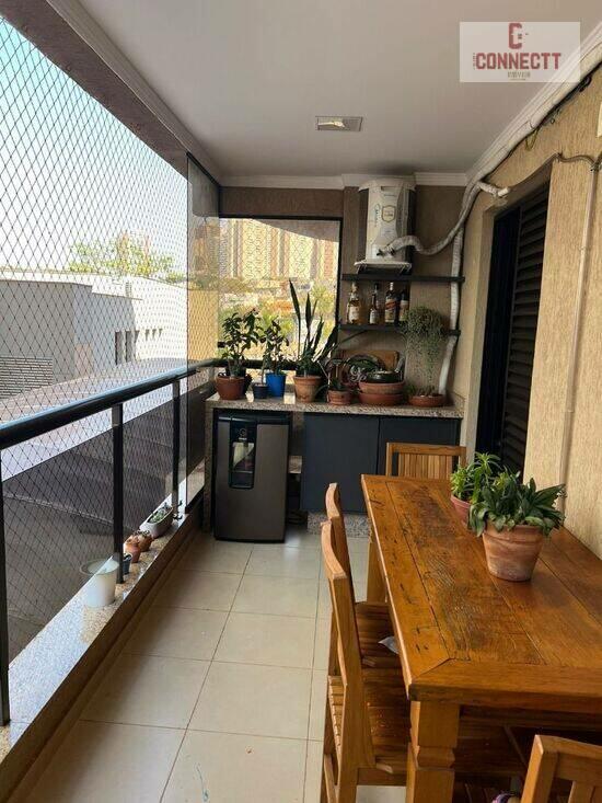 Apartamento de 122 m² Jardim Botânico - Ribeirão Preto, aluguel por R$ 3.750/mês